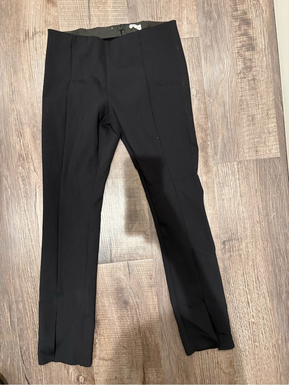 The Row Black pull on pants